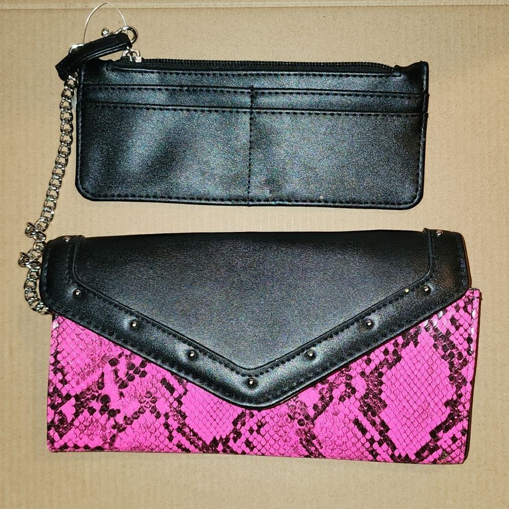 Black /Pink Wallet